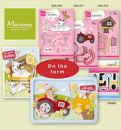 Marianne Design Collectable, Tractor by Marleen COL1571
