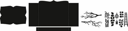 Marianne Design Craftable Box card CR1374