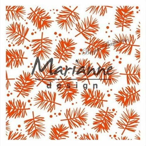 Marianne Design Embossing Folder Dennentakken DF3450