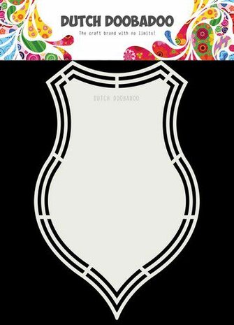 Dutch Doobadoo Dutch Shape Art Schild A5