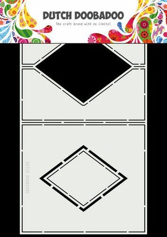 Dutch Doobadoo Dutch Card Art A4 Ruit diamant