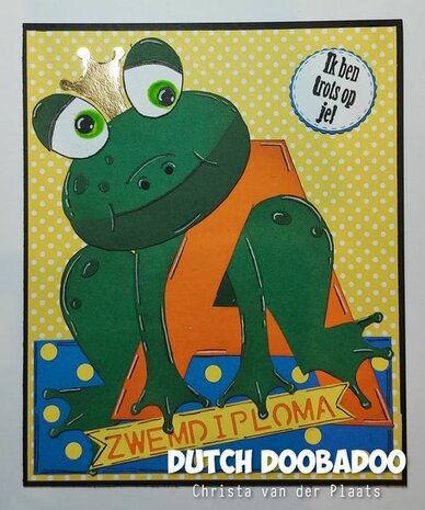 Dutch Doobadoo Dutch Card Art Built up Kikker A5 470.713.875 