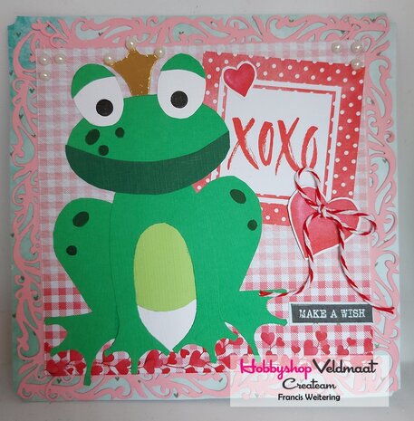 Dutch Doobadoo Dutch Card Art Built up Kikker A5 470.713.875 