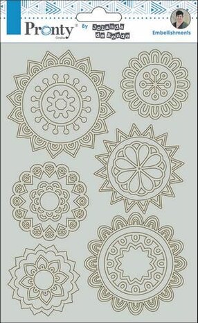 Pronty Chipboard mandala mini&lsquo;s By Jolanda A5  by Jolanda 492.010.006
