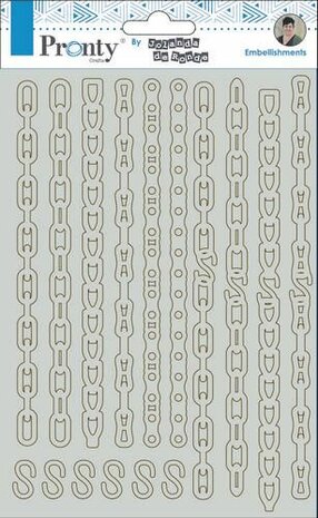 Pronty Chipboard Chains A5 by Jolanda 492.010.016