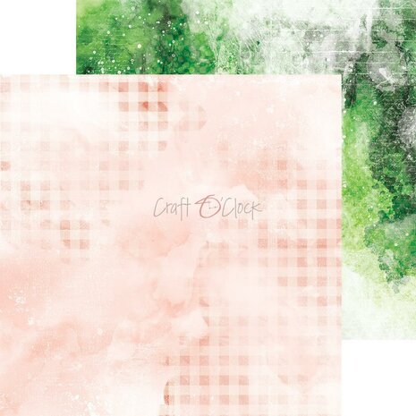 Craft O Clock Set of Mix Papers 20x20 cm Kitchen Mode CC-F32-KM-09