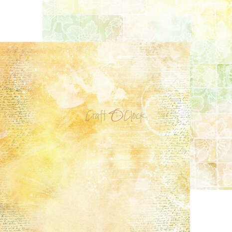 Craft O Clock Set of Mix Papers 20x20 cm Kitchen Mode CC-F32-KM-09
