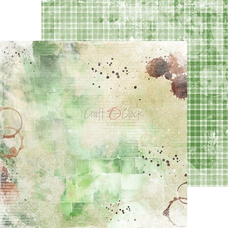 Craft O Clock Set of Mix Papers 20x20 cm Kitchen Mode CC-F32-KM-09