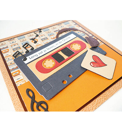 Marianne Design Craftable Punch die XL - Music CR1694