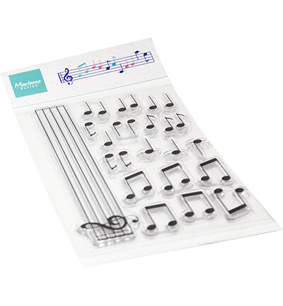 Marianne Design Clear Stamp Musical notes CS1175&nbsp;