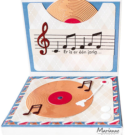 Marianne Design Clear Stamp Musical notes CS1175&nbsp;