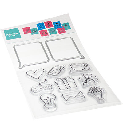 Marianne Design Clear Stamp Chat bubbles CS1176