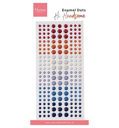 Marianne Desing Enamel dots, Hi Handsome! PL4538