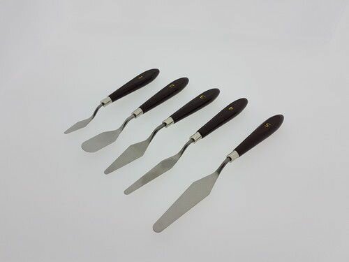 Spatels metaal - set 5 stuks