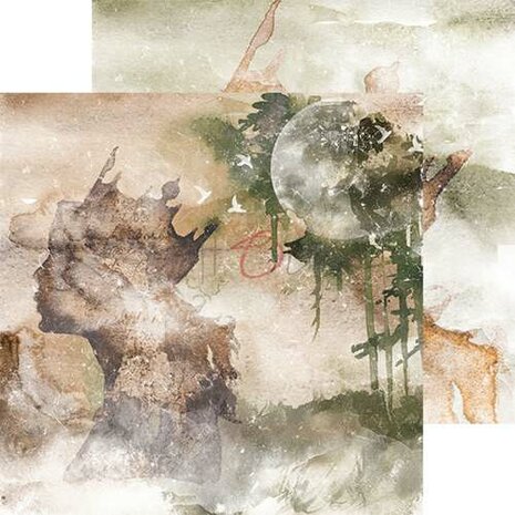 Paper Collection Set 20,3x20,3cm Bittersweet Heights, 250 gsm