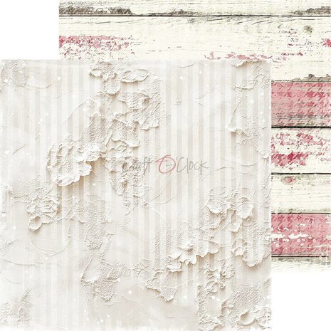 Craft O Clock Basic Paper Pack 20x20 cm Rose Emotions 250 grs 4x6 designs CC-C73-RE-08