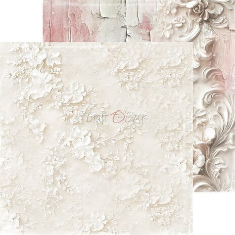 Craft O Clock Basic Paper Pack 20x20 cm Rose Emotions 250 grs 4x6 designs CC-C73-RE-08