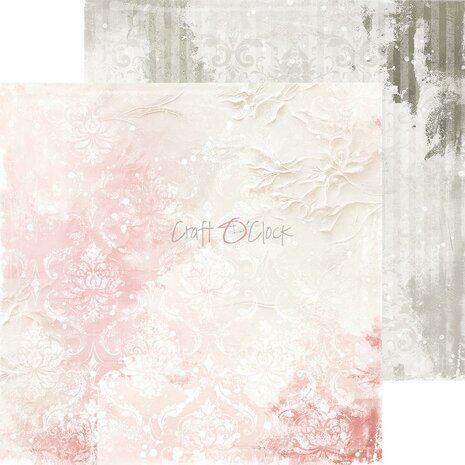 Craft O Clock Basic Paper Pack 20x20 cm Rose Emotions 250 grs 4x6 designs CC-C73-RE-08