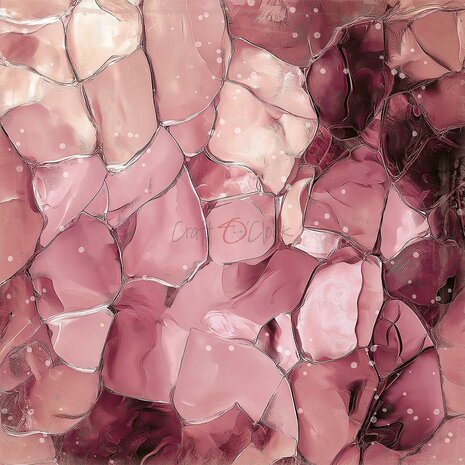 Craft O Clock Basic Paper Pack 20x20 cm Rose Emotions 250 grs 4x6 designs CC-C73-RE-08