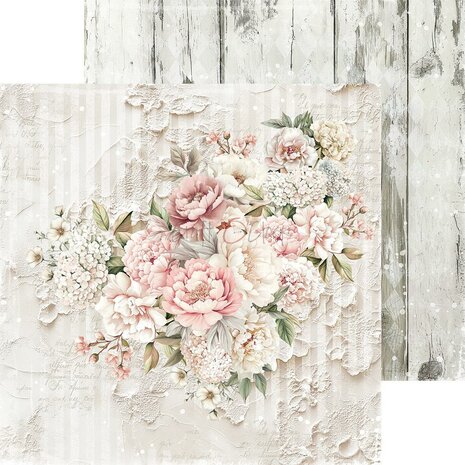 Craft O Clock Set of Papers 15x15 cm Rose Emotions 250 grs 4x6 designs CC-C73-RE-10
