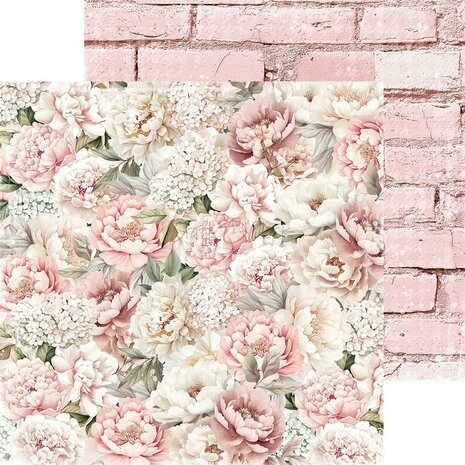 Craft O Clock Set of Papers 15x15 cm Rose Emotions 250 grs 4x6 designs CC-C73-RE-10