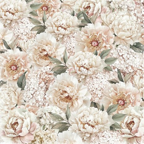 Craft O Clock Set of Papers 15x15 cm Rose Emotions 250 grs 4x6 designs CC-C73-RE-10