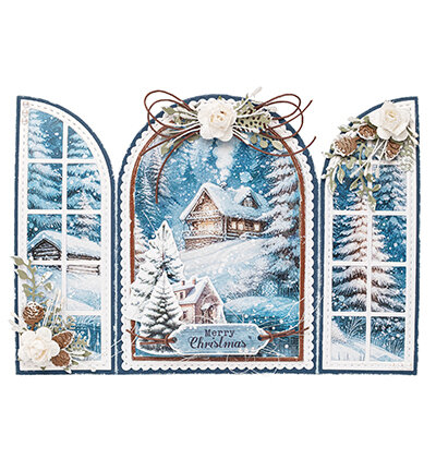 Studio Light Die-cut Paper Pad Winter wonderland Essentials nr.335 SL-ES-DCPP335