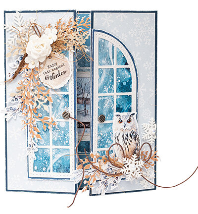 Studio Light Die-cut Paper Pad Winter wonderland Essentials nr.335 SL-ES-DCPP335