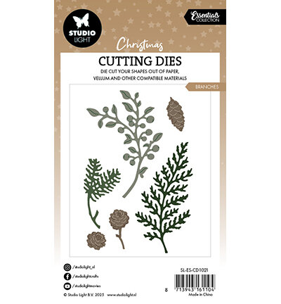 Studio Light Cutting Die Branches Essentials nr.1021 SL-ES-CD1021