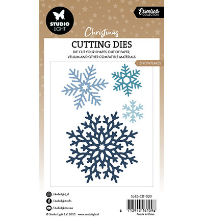 Studio Light Cutting Die Snowflakes Essentials nr.1020 SL-ES-CD1020