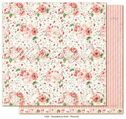 Maja Design Strawberry thief -Paper pack 15,2x15,2 cm