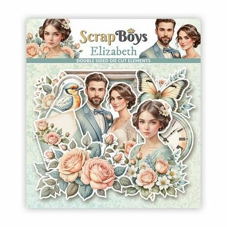 ScrapBoys Elizabeth Die cut elements SB-ELIZ-12