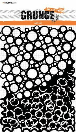 Studio Light Mask Stencil Grunge Collection nr.17 SL-GR-MASK17 A5