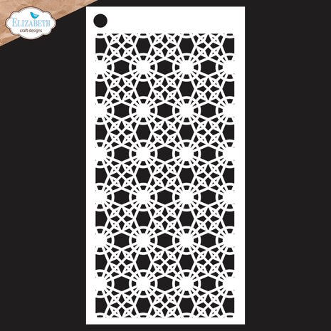 The &#039;Journal Stencils 7&#039; stencil set is part of the Mr. &amp; Mrs. Collection from Art Journal Specials. Including a 