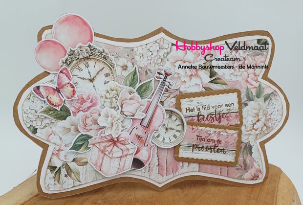 Craft O Clock Extras Set Emotions 15x30 cm Rose Emotions