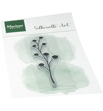 Marianne Design Clear Stamp Silhouette Art - Berries CS1179