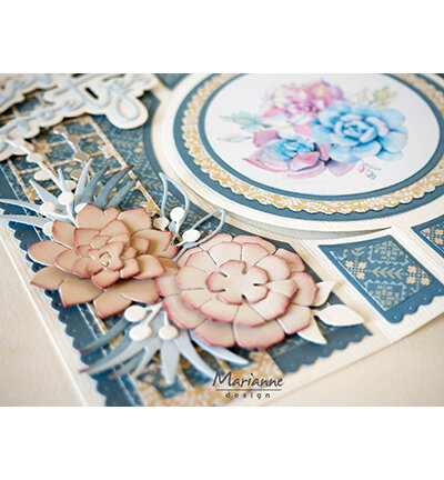Marianne Design Knipvel Succulents A4 VK9636