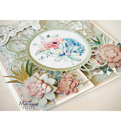 Marianne Design Cardstock Cozy Winter - Metallics PK9214