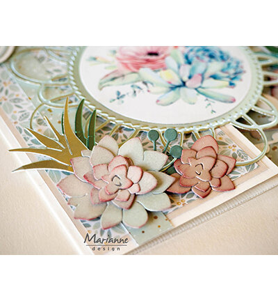 Marianne Design Cardstock Cozy Winter - Metallics PK9214