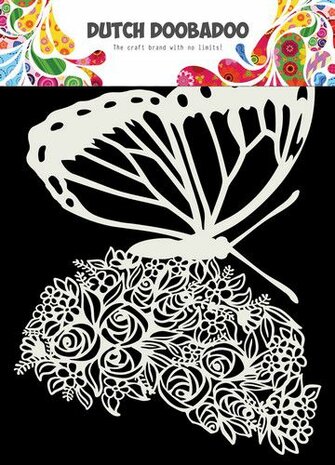 Dutch Doobadoo Dutch Mask Art Butterfly A5 470.715.170