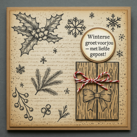 Card Deco Essentials - Clear Stamps - Backgrounds - A5 CDECS158