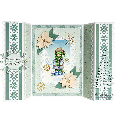 Marianne Deisign Creatable Nordic Winter strips LR0920