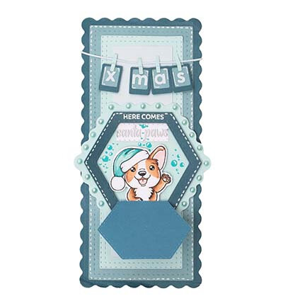 Studio Light Cutting Die Peekaboo hexagon Essentials nr. 1047 CCL-ES-CD1047