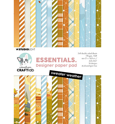 Studio Light Paperpad Sweater weather Essentials nr. 379 CCL-ES-DPP379