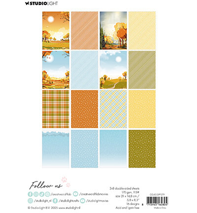 Studio Light Paperpad Sweater weather Essentials nr. 379 CCL-ES-DPP379