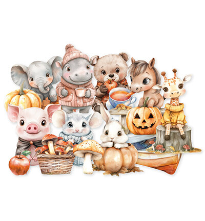 Studio Light Collage Paper Pad Fall in love Essentials nr. 34 CCL-ES-PE34