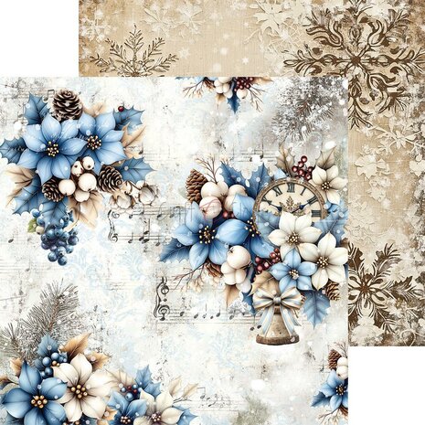 Craft O Clock Set of Papers 15x15 cm Jolly Season CC-C79-JS