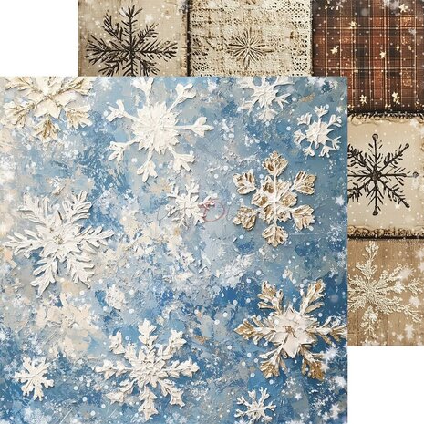 Craft O Clock Set of Papers 15x15 cm Jolly Season CC-C79-JS