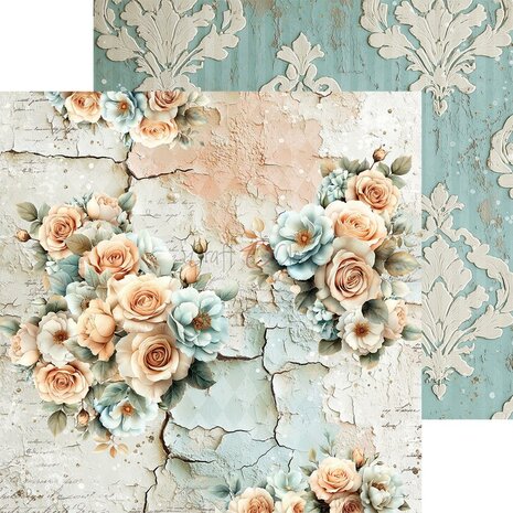 Craft O Clock Set of Papers 15x15 cm Sprites of Harmony CC-C78-SH-10