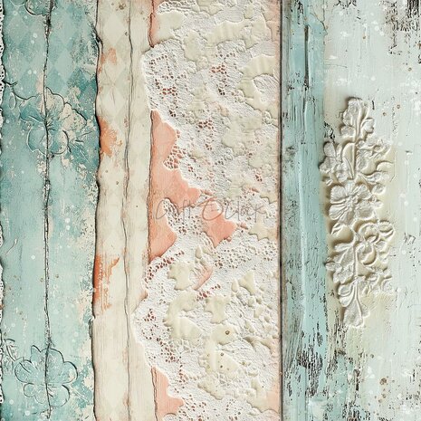 Craft O Clock Set of Papers 15x15 cm Sprites of Harmony CC-C78-SH-10